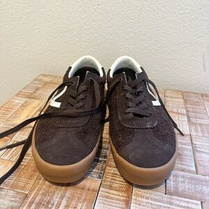 Vans Brown Sneakers Suede Low-Top